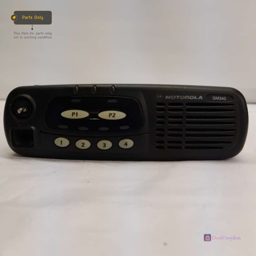Motorola gm340 way vhf radio - way,