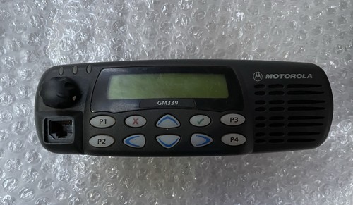 Motorola gm339 front panel - motorola,