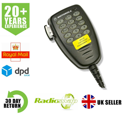 Fist mic with keypad motorola - with,